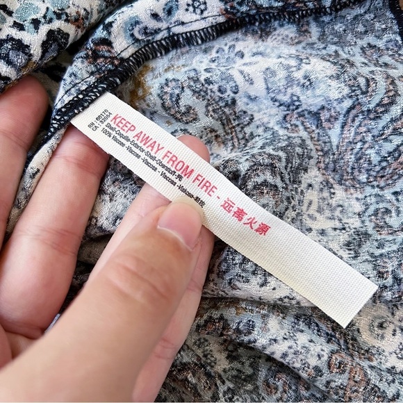 Free People • Let's Smock About It Maxi Slip dress black floral print tiered - Picture 10 of 15